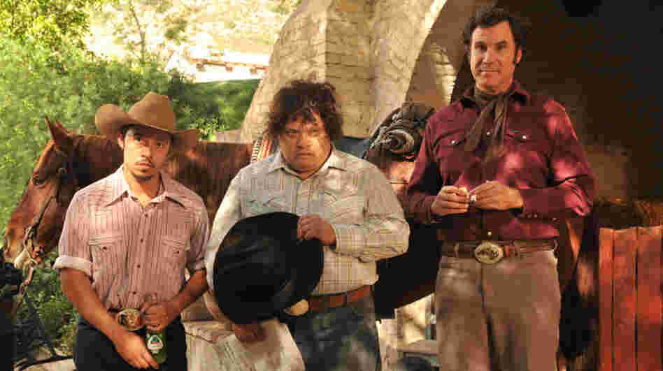 Will Ferrell plays sweet, simple ranch hand Armando Alvarez, who works his father's spread with Esteban (Afren Ramirez, left) and Manuel (Adrian Martinez). Will Ferrell plays sweet, simple ranch hand Armando Alvarez, who works his father's spread with Esteban (Afren Ramirez, left) and Manuel (Adrian Martinez).