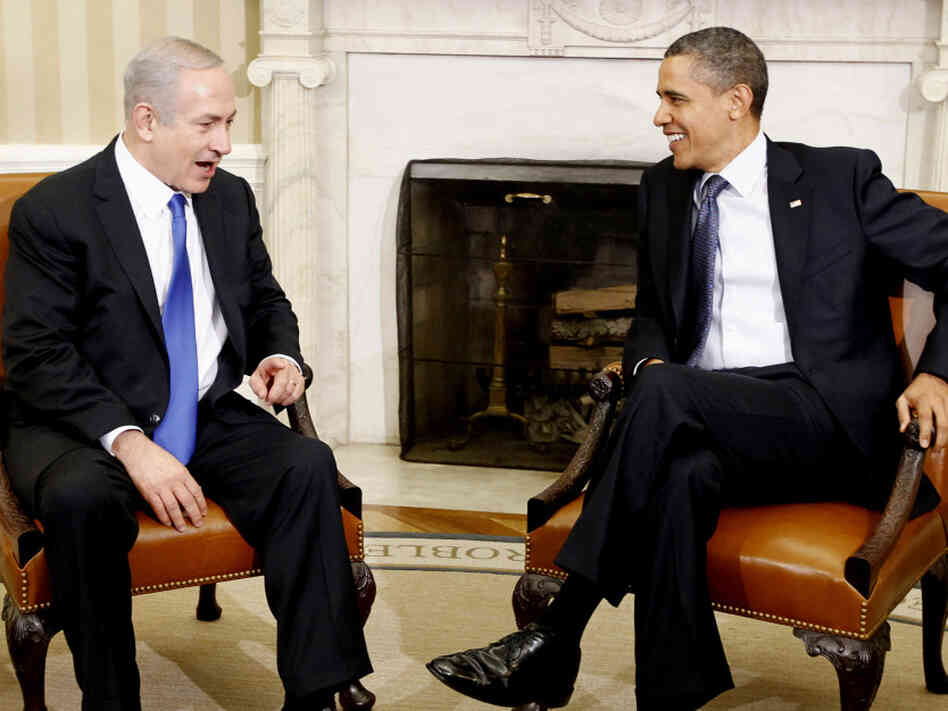 President Obama meets with Israeli Prime Minister Benjamin Netanyahu in the Oval Office at the White House on March 5. 