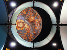 In the 1980s, this dome from the 13th century was stolen out of the church of St. Evphemianos in Lysi in the Turkish occupied section of Cyprus. The fresco portrays Christ in heaven, surrounded by 12 angels. The Archangels Michael and Gabriel flank the Virgin Mary and John the Baptist as a medallion illustrates the throne that's been prepared for the Lord. In the 1980s, this dome from the 13th century was stolen out of the church of St. Evphemianos in Lysi in the Turkish occupied section of Cyprus. The fresco portrays Christ in heaven, surrounded by 12 angels. The Archangels Michael and Gabriel flank the Virgin Mary and John the Baptist as a medallion illustrates the throne that's been prepared for the Lord.