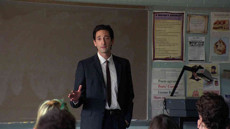 Oh, Captain: Adrien Brody plays selfless substitute teacher Henry Barthes, who is less a convincing human than a synthesis of well-worn cinematic tropes about the inspiring educator. Oh, Captain: Adrien Brody plays selfless substitute teacher Henry Barthes, who is less a convincing human than a synthesis of well-worn cinematic tropes about the inspiring educator.
