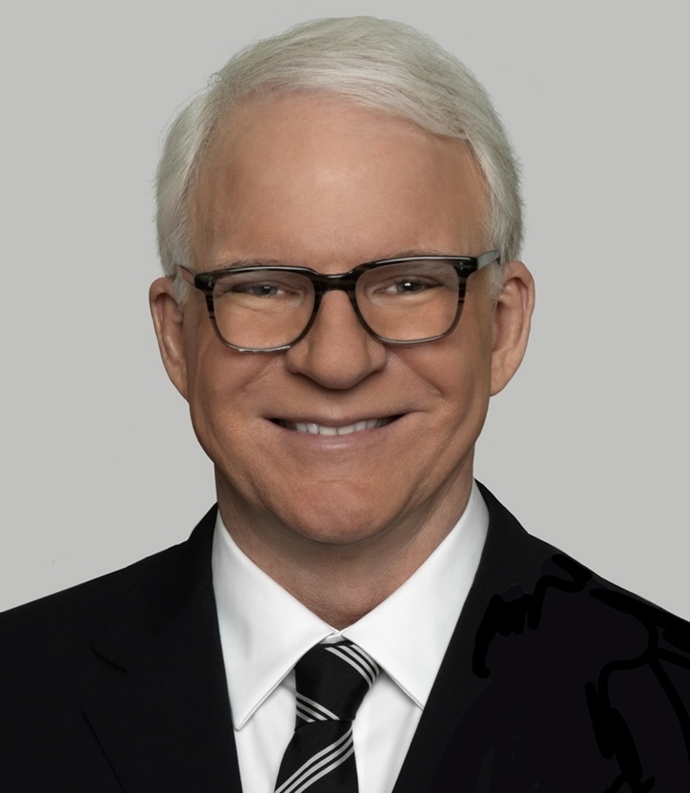 Steve Martin has won two Grammys for his comedy albums. His film credits include Father of the Bride, Parenthood and The Spanish Prisoner.