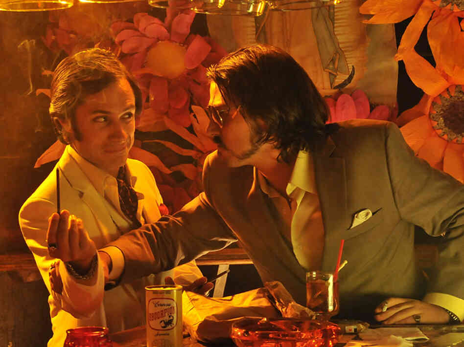 Raul (Diego Luna, right), the drug-dealing younger brother of Ferrell's Armando, endangers the family ranch when he runs afoul of Mexican drug kingpin Onza (Gael Garcia Bernal, left). Raul (Diego Luna, right), the drug-dealing younger brother of Ferrell's Armando, endangers the family ranch when he runs afoul of Mexican drug kingpin Onza (Gael Garcia Bernal, left).