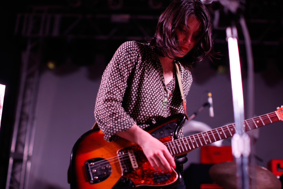 Sharon Van Etten, a singer-songwriter based in Brooklyn, built a brooding set on stealthy rock underpinnings at NPR Music's SXSW Showcase. Her new album is called Tramp.