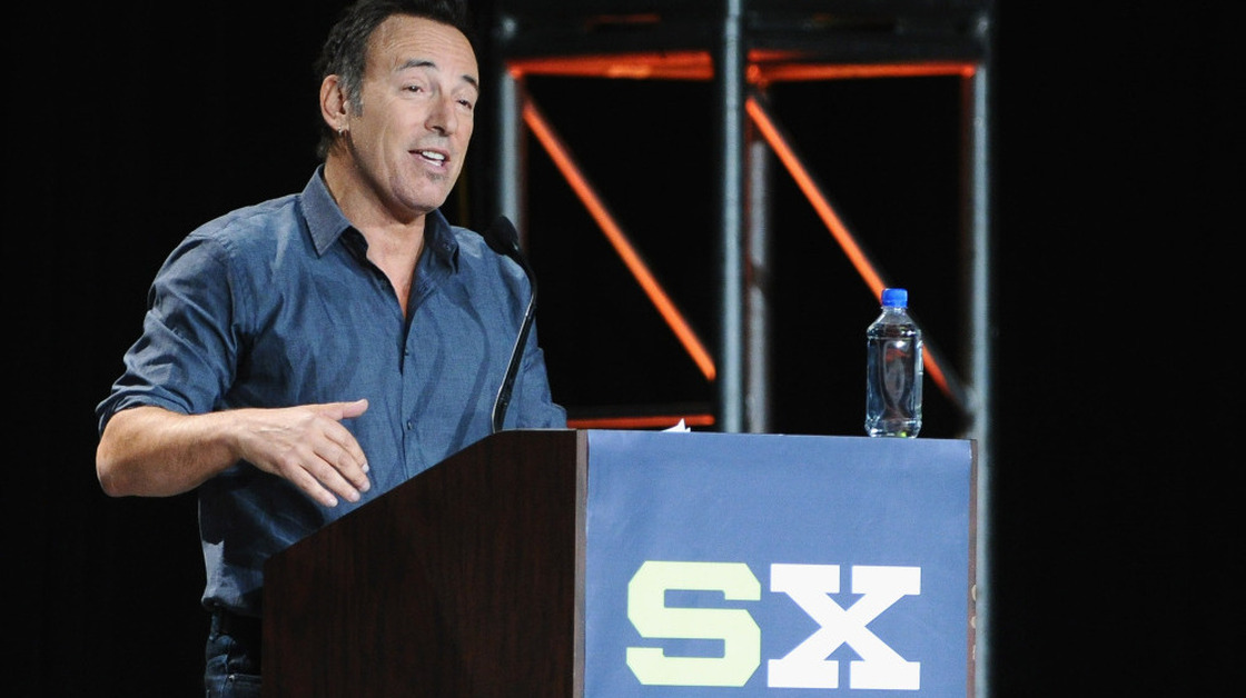 "Human expression is not confined to guitars." In his keynote address at SXSW Bruce Springsteen spoke of his love for pop of all flavors. 