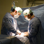 Doctors perform a kidney transplant operation in Spain in 2010. Doctors perform a kidney transplant operation in Spain in 2010.