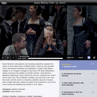 A screenshot of the Met Opera's new iPad app — featuring Anna Netrebko.