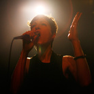 Channy Leaneagh of the Minneapolis-based band Polica, at NPR's SXSW day party in Austin, Texas. Channy Leaneagh of the Minneapolis-based band Polica, at NPR's SXSW day party in Austin, Texas.