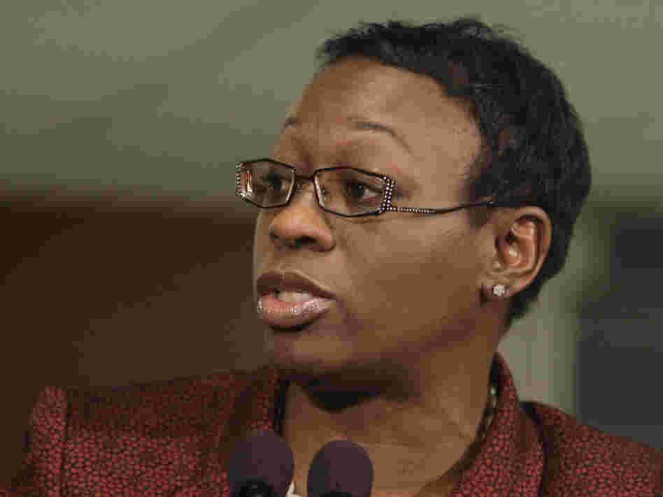 Ohio state Sen. Nina Turner, a Democrat, has introduced legislation that would regulated men's use of reproductive health services. 