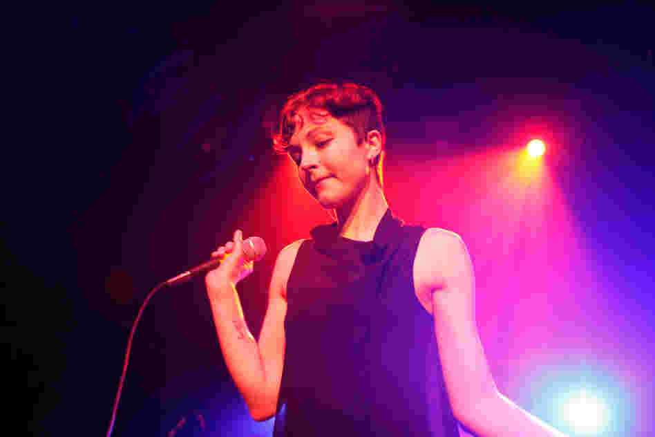 Polica's stage show was a welcome jolt of beauty and power in contrast to the shimmery debut album, Give You the Ghost.