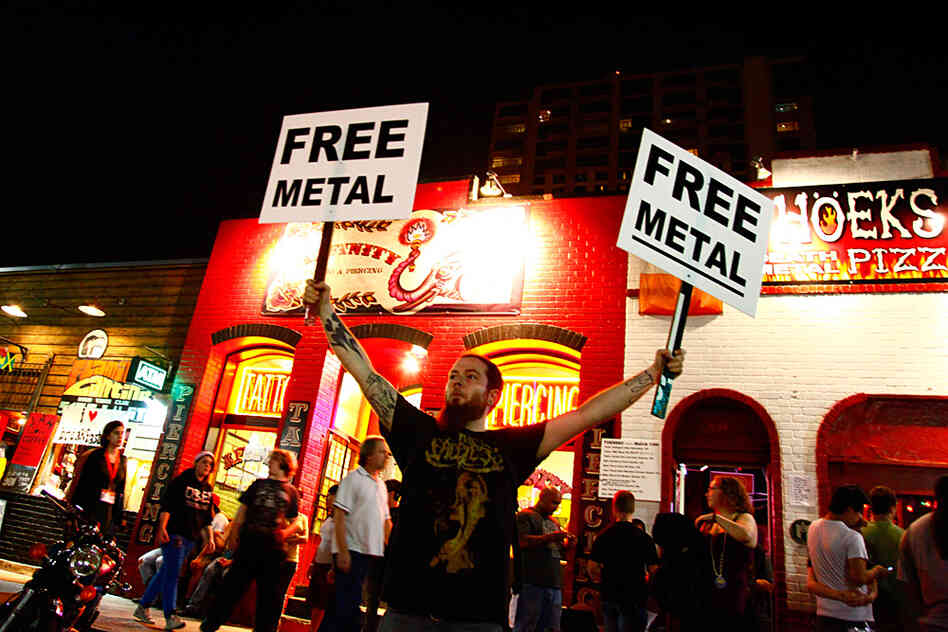 Free metal from what? FREE METAL FROM WHAT, I ASK.
