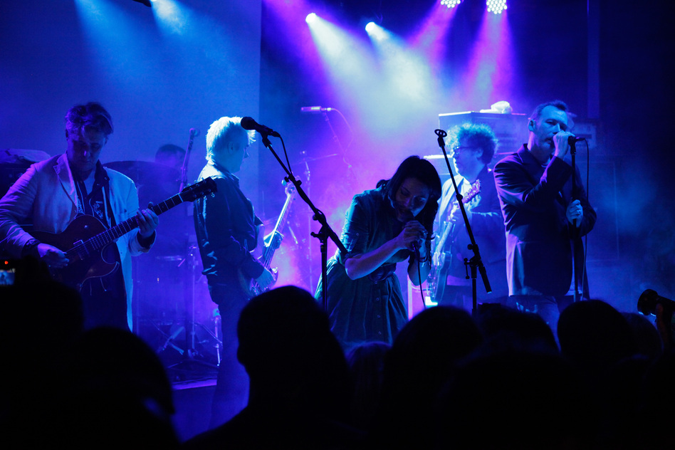 The reunited Jesus and Mary Chain played the Paste Party at the Belmont on Thursday, washing over fans with feedback-drenched pop.
