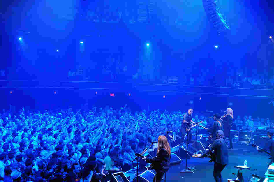 Late Thursday night, Bruce Springsteen and the retooled E Street Band ripped through a nearly three-hour "secret" concert at the Moody Theater, the new home of Austin City Limits. Ever the showman, Springsteen crowd-surfed.