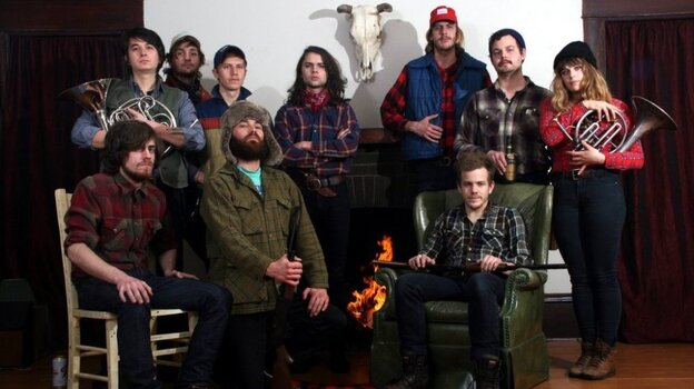 Typhoon is an up-and-coming Portland collective known for its particular orchestration.