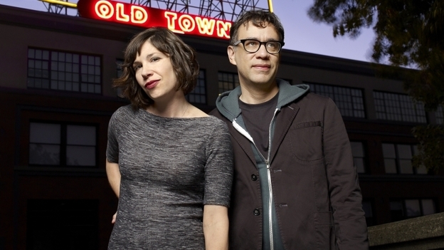 Carrie Brownstein and Fred Armisen, both veteran musicians, are the stars of the IFC comedy series Portlandia.