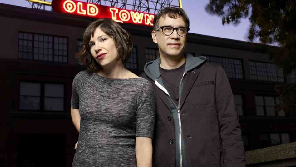 Carrie Brownstein and Fred Armisen, both veteran musicians, are the stars of the IFC comedy series Portlandia.