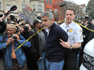 Actor George Clooney is led away in handcuffs from Sudan's embassy in Washington, D.C., on Friday. Clooney, his father, Nick, and others including Democratic Rep. Jim Moran of Virginia and NAACP President Ben Jealous, were arrested as they demonstrated to bring attention to the humanitarian crisis in Sudan. Actor George Clooney is led away in handcuffs from Sudan's embassy in Washington, D.C., on Friday. Clooney, his father, Nick, and others including Democratic Rep. Jim Moran of Virginia and NAACP President Ben Jealous, were arrested as they demonstrated to bring attention to the humanitarian crisis in Sudan.