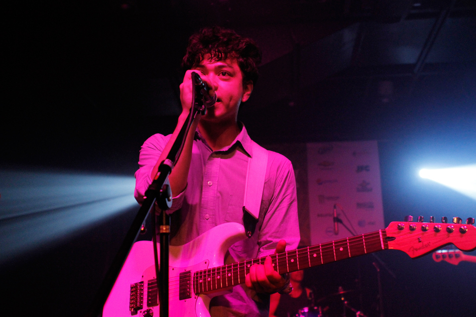 Craft Spells was a nice surprise at the Captured Tracks showcase on Saturday night: Justin Paul Vallesteros's sunny bedroom pop opened up at The Parish with a mopey voice out of the '80s.