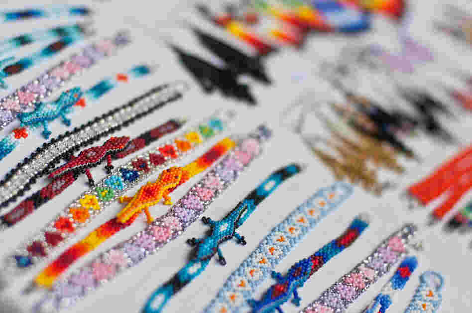 Huichol jewelry.