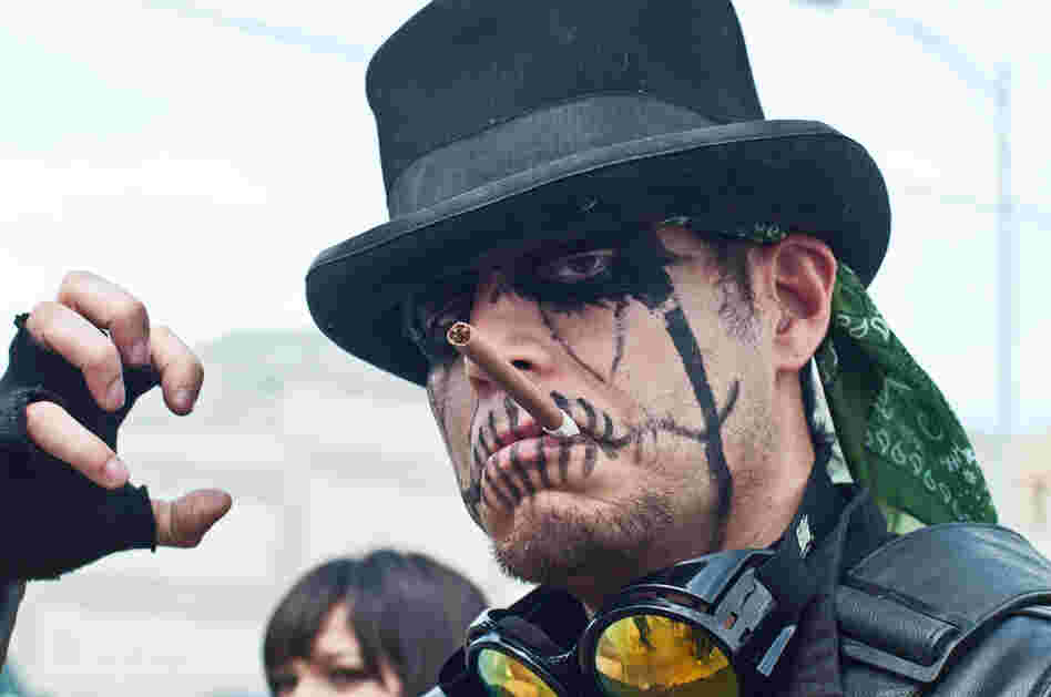 We didn't know that King Diamond had a cyberpunk little brother either.