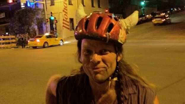 Thor is a member of Shearwater and Swans. I saw him biking down the street at SXSW. (NPR)