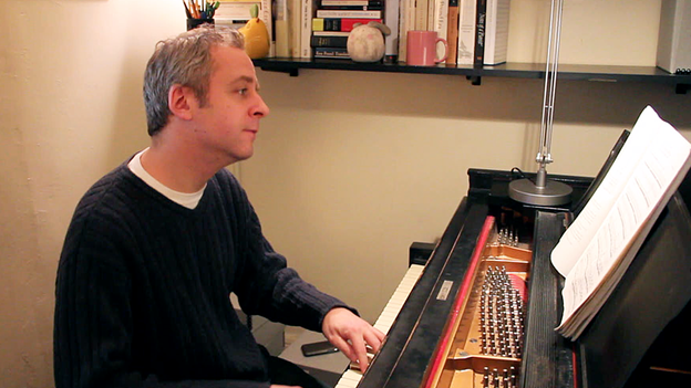 Jeremy Denk performs Bach's Goldberg Variations in his New York City apartment (for NPR)