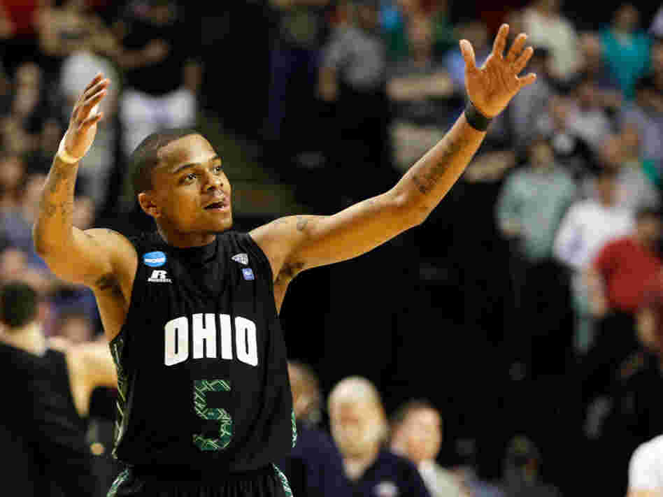 D.J. Cooper of the Ohio Bobcats during Sunday's victory over South Florida, in Nashville.