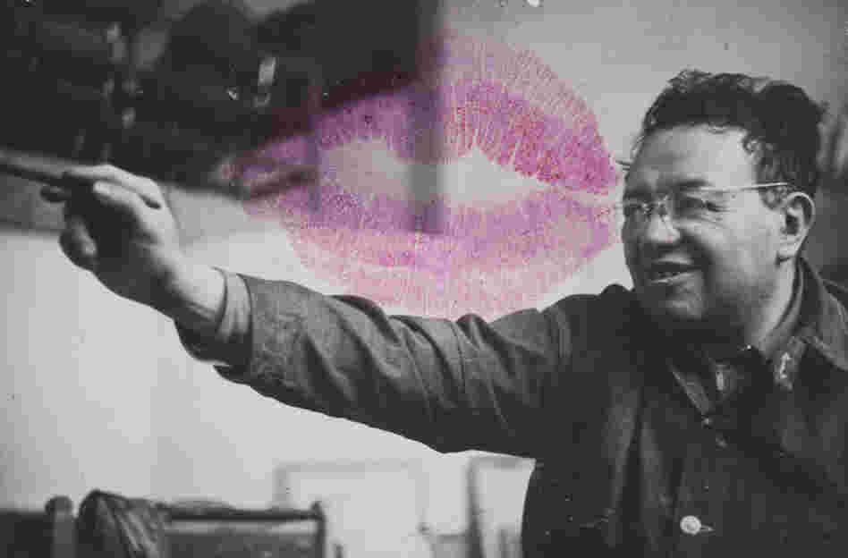 Diego Rivera (in his studio in San Angel), circa 1940