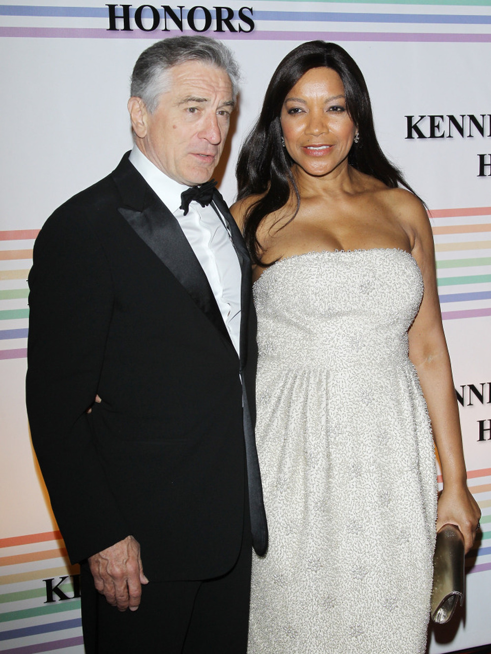Actor Robert De Niro with his wife, Grace Hightower, in Washington, D.C., on Dec. 4, 2011.