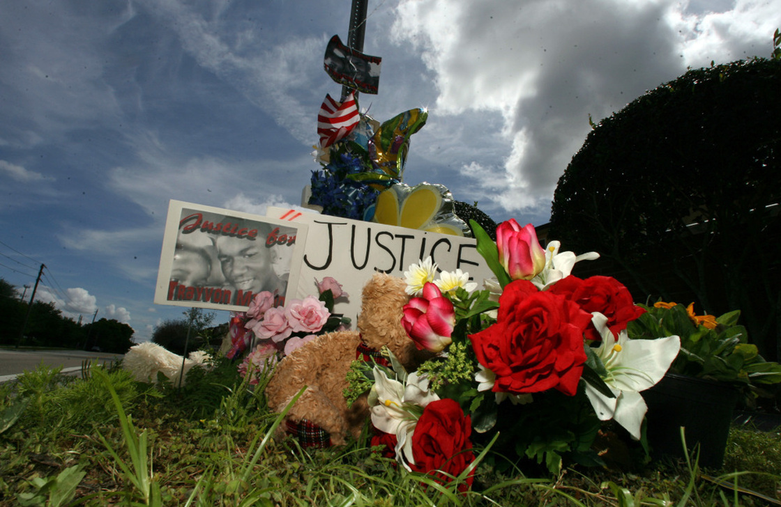 The makeshift memorial for slain teenager Trayvon Martin continues to grow daily outside of the Retreat at Twin Lakes community in Sanford, Florida.