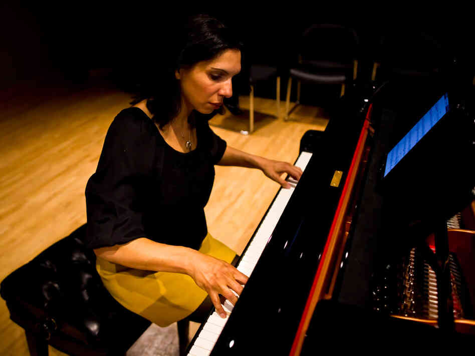 Lara Downes plays contemporary takes on Bach's iconic Goldberg Variations in NPR's studio 4A.