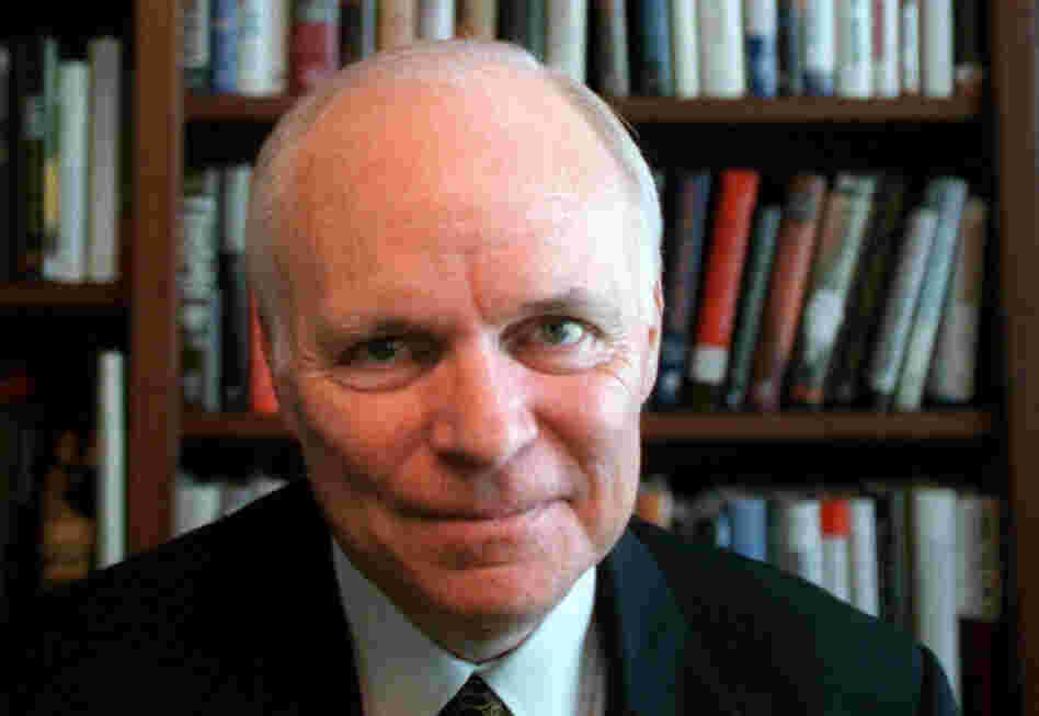 C-SPAN Chief Executive Officer Brian Lamb poses in his Washington office Oct. 1, 1998. 