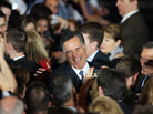 Mitt Romney greets supporters during an Illinois GOP primary victory party in Schaumburg. Mitt Romney greets supporters during an Illinois GOP primary victory party in Schaumburg.