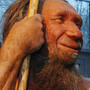 What if we still stood side-by-side? Former German Finance Minister Peer Steinbrueck poses next to a Neanderthal model at the Neanderthal Museum in Mettmann, Germany, in 2007. What if we still stood side-by-side? Former German Finance Minister Peer Steinbrueck poses next to a Neanderthal model at the Neanderthal Museum in Mettmann, Germany, in 2007.
