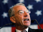 Sen. Chuck Grassley, R-Iowa, shown in August 2011, criticized the STOCK Act that passed Thursday, saying it didn't go far enough. Sen. Chuck Grassley, R-Iowa, shown in August 2011, criticized the STOCK Act that passed Thursday, saying it didn't go far enough.