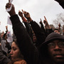 When he was killed on Feb. 26, Trayvon Martin was said to be wearing a hooded sweatshirt. In New York City on Wednesday, hundreds of people gathered for a "Million Hoodies" march to call attention to his death. 