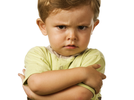 Angry little boy Angry little boy