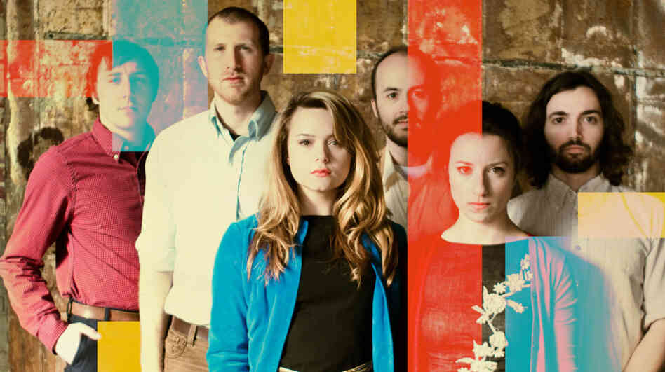 A Church That Fits Our Needs is Lost In The Trees' second album, a tribute to the late mother of frontman Ari Picker (second from left).