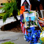 A memorial to Trayvon Martin sits outside The Retreat at Twin Lakes community in Sanford, Fla., where the teenager was shot and killed by George Michael Zimmerman.