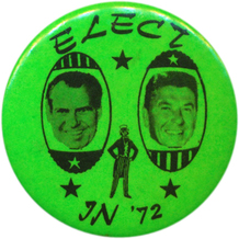 The ticket that never was: Nixon & Reagan in 1972. The ticket that never was: Nixon & Reagan in 1972.