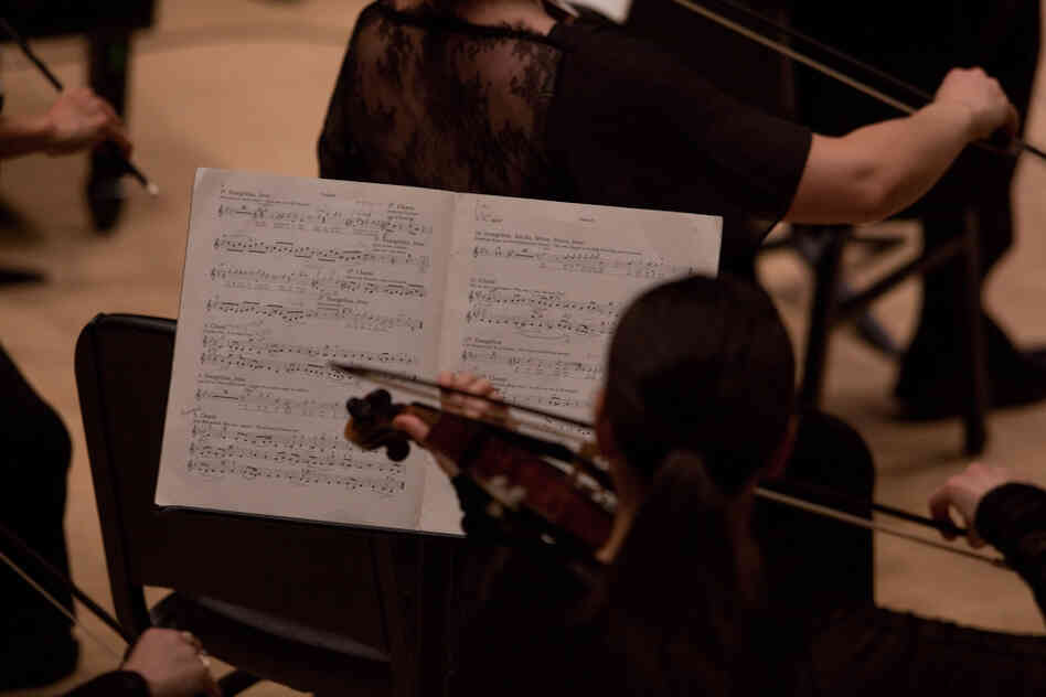 A member of Les Violons du Roy, the orchestra Bernard Labadie founded in 1984. 