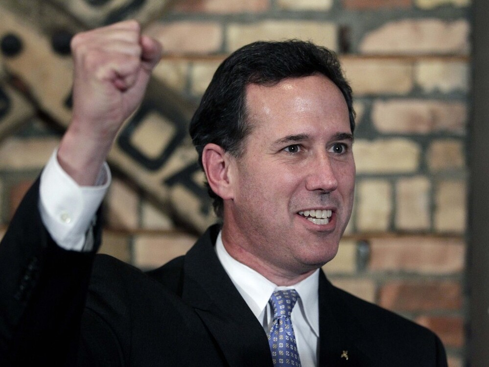 Rick Santorum won the Louisiana Republican presidential primary Saturday, beating front-runner Mitt Romney in the race to challenge President Obama.