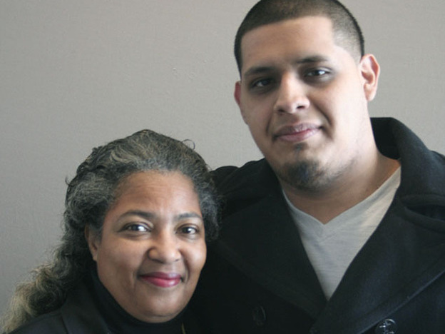 Raul Bravo had Clairene Terry as an automotive teacher in high school. Now, he is pursuing an associate degree in automotive technology.