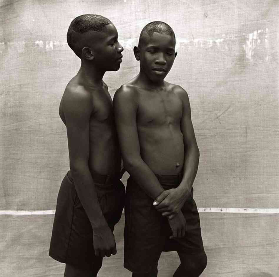 Twins Eric and Derick, Twinsburg, Ohio, 1990