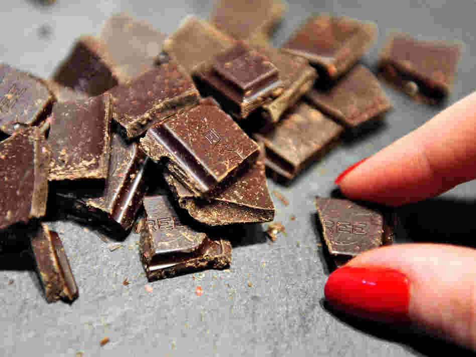 Researchers say some compounds in cocoa may help us fend off fat.