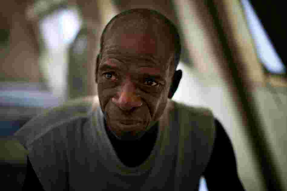 Joseph Francis, 54, says he came to this cholera clinic in Haiti's capital, Port-au-Prince,after becoming so dehydrated he could barely walk. Cholera has killed more than 7,000 Haitians since the first outbreak of the disease in October 2010. At the start of the rainy season, cases are once again beginning to climb.