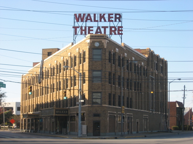 The Madame Walker Theater is one of the surviving iconic buildings on Indiana Avenue.