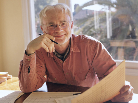 Composer John Adams. Composer John Adams.