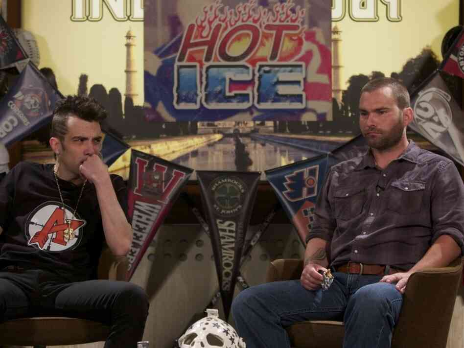 Jay Baruchel, who co-wrote the film with Evan Goldberg (Superbad), plays Doug's friend Pat. Jay Baruchel, who co-wrote the film with Evan Goldberg (Superbad), plays Doug's friend Pat.