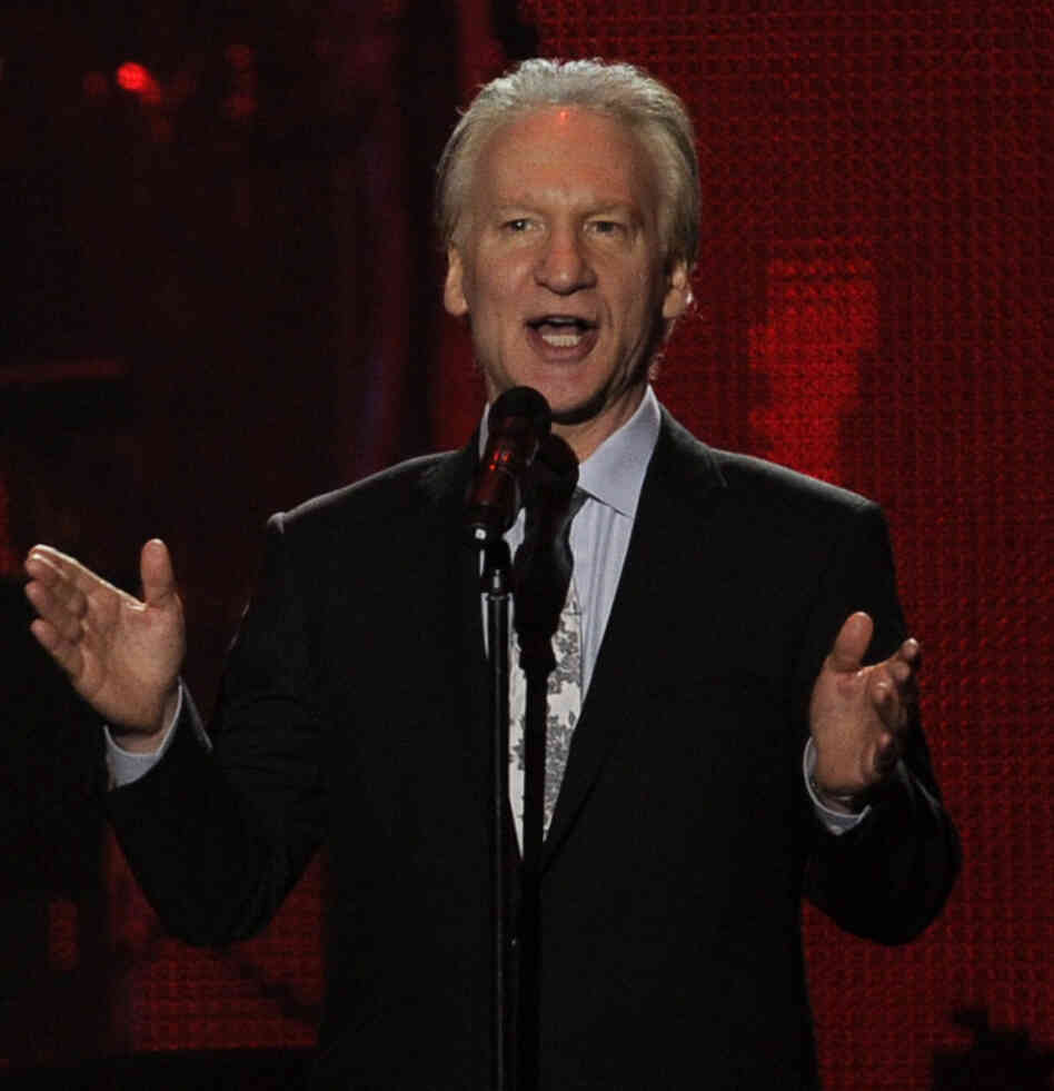 Bill Maher, shown here at a 2011 event in Los Angeles, gave $1 million to the superPAC supporting President Obama's re-election bid.