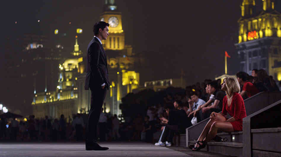 In Shanghai Calling, Chinese-American attorney Sam Chao (Daniel Henney) relocates from New York to Shanghai at the behest of his law firm. He develops a relationship with Amanda (Eliza Coupe), an expert on relocation and local customs and culture. In Shanghai Calling, Chinese-American attorney Sam Chao (Daniel Henney) relocates from New York to Shanghai at the behest of his law firm. He develops a relationship with Amanda (Eliza Coupe), an expert on relocation and local customs and culture.